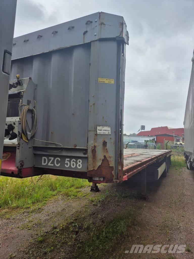 Krone FLAKTRAILER Platformy / Naczepy z otwieranymi burtami