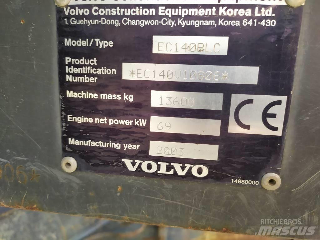 Volvo EC 140 B LC Koparki gąsienicowe