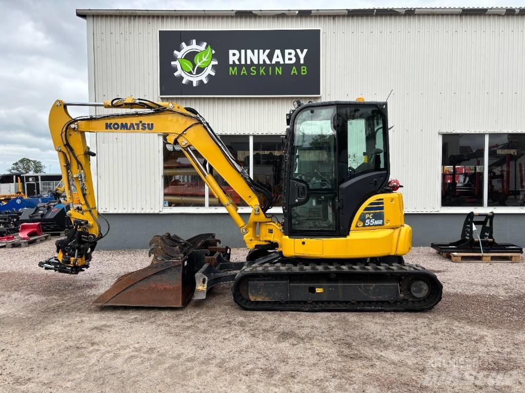 Komatsu PC55 MR-5E0 Minikoparki