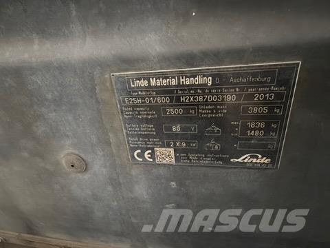 Linde E25H-01/600 Wózki elektryczne