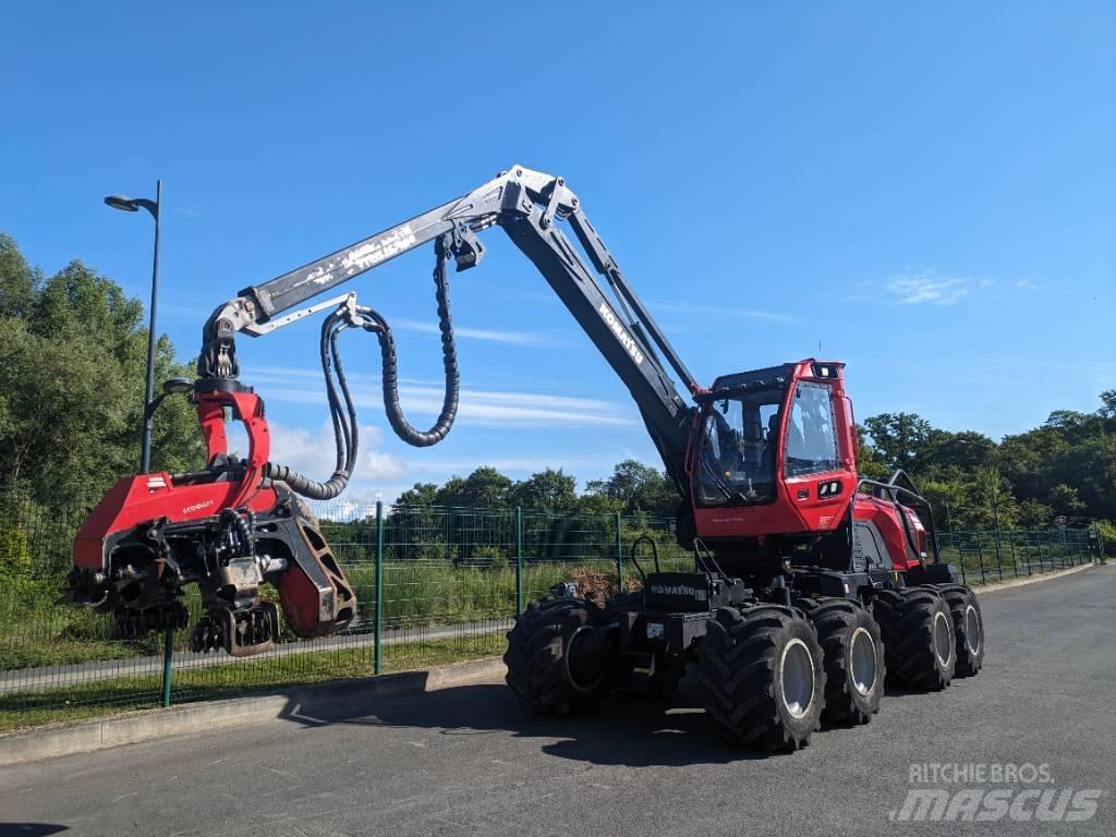 Komatsu 901XC Harwestery