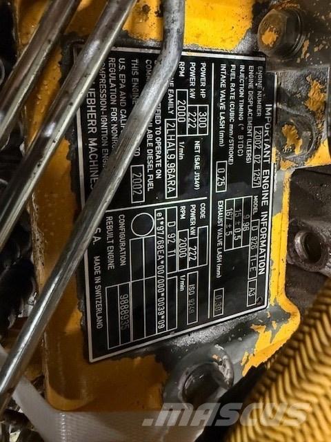 Liebherr D 926 TI-E Silniki