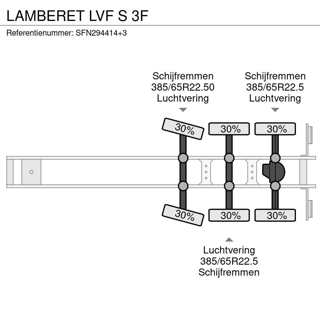 Lamberet LVF S 3F Naczepy chłodnie