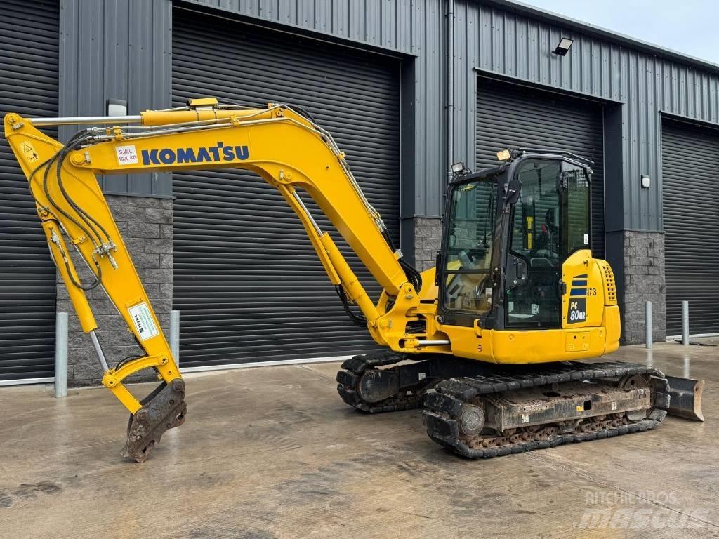 Komatsu PC 80 MR-5 Midikoparki  7t - 12t