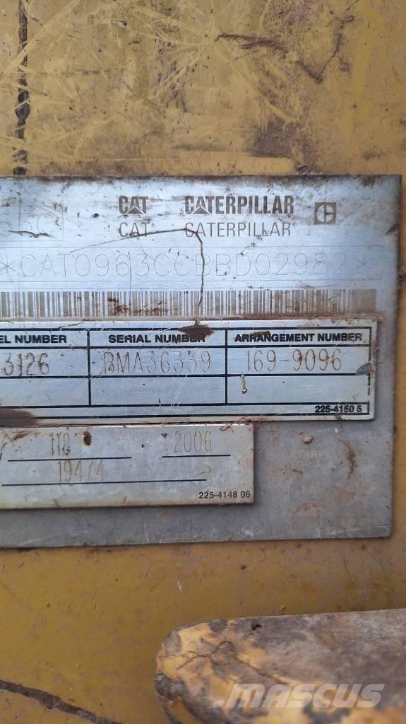 CAT 963 C Ładowarki gąsienicowe