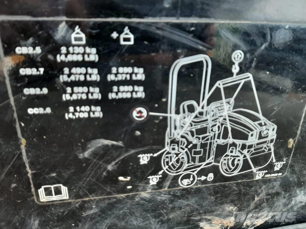 CAT CB 2.7 Walce dwubębnowe