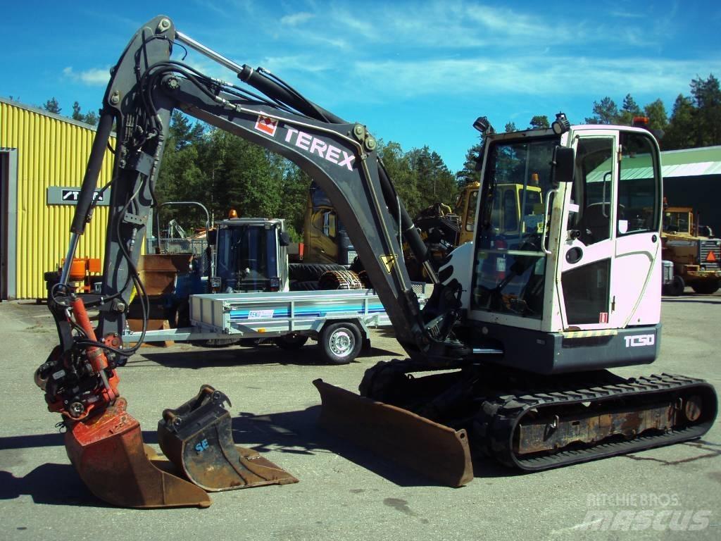 Terex TC 50 Minikoparki