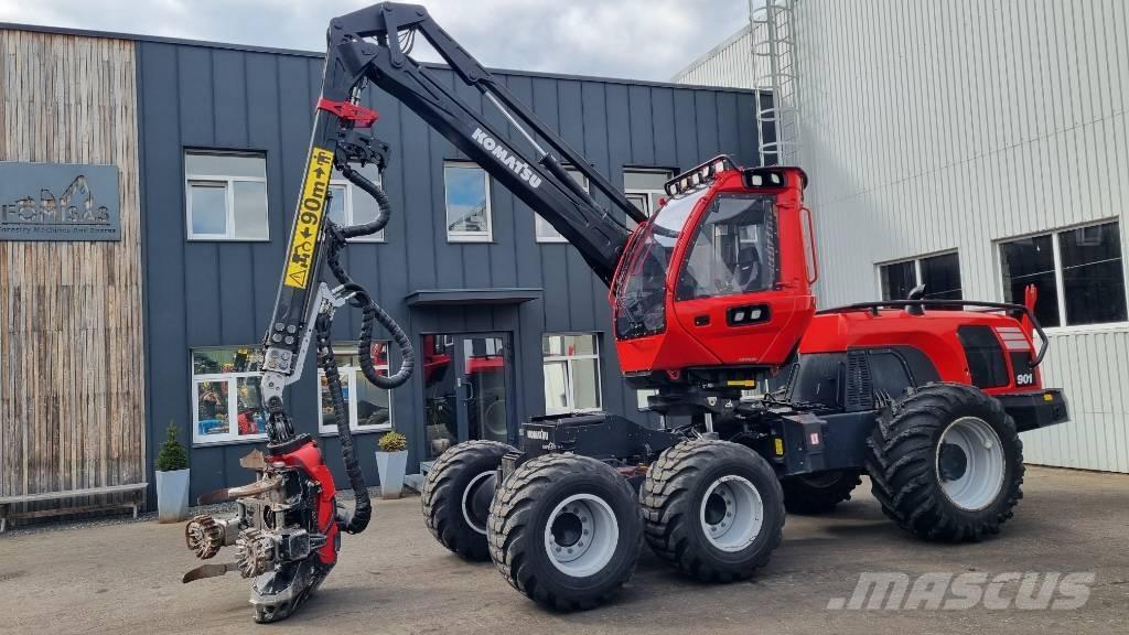 Komatsu 901 Harwestery