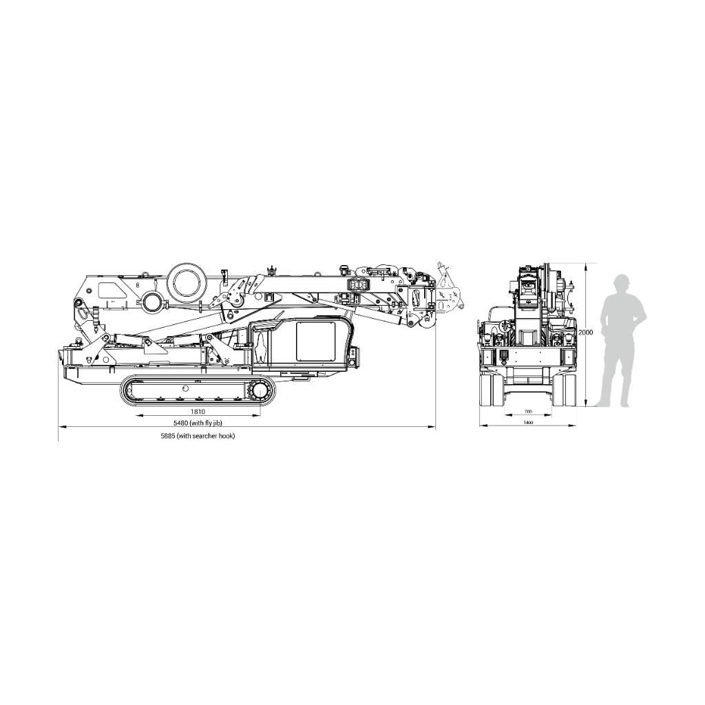 SPT 499 Mini dźwigi