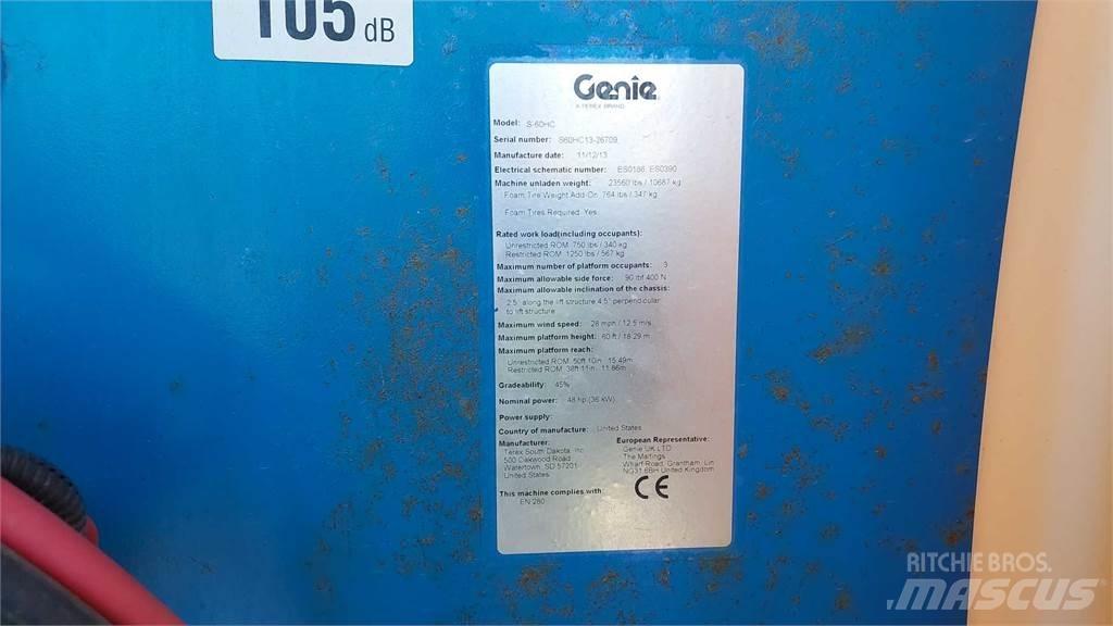 Genie S60HCE Podnośniki teleskopowe