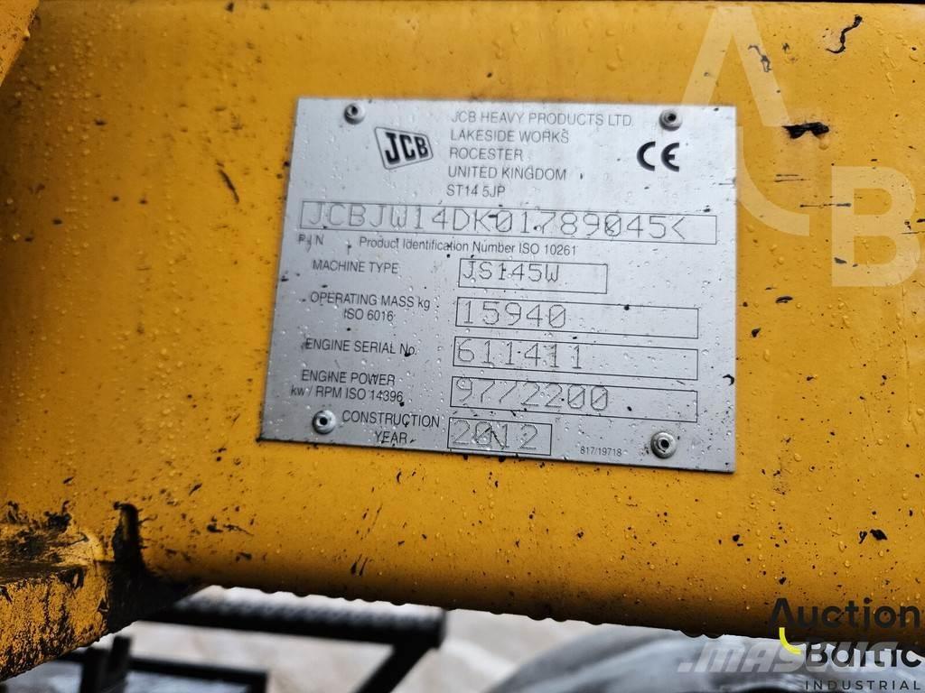 JCB JS 145 W Koparki kołowe