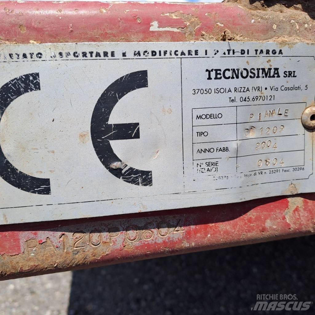  TECNOSIMA SRLQ B120P Przyczepy bez zabudowy