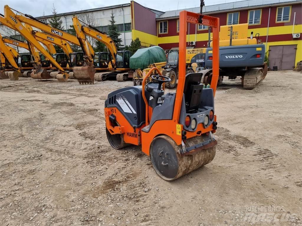 Hamm HD 8 VV Walce dwubębnowe