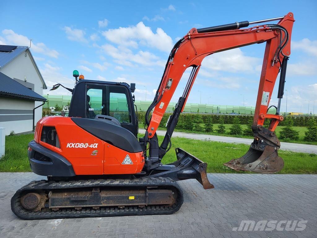 Kubota KX080-40 Koparki gąsienicowe