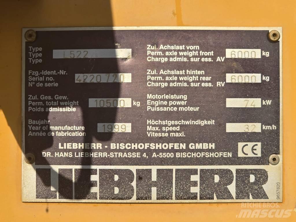Liebherr L522 Ładowarki kołowe
