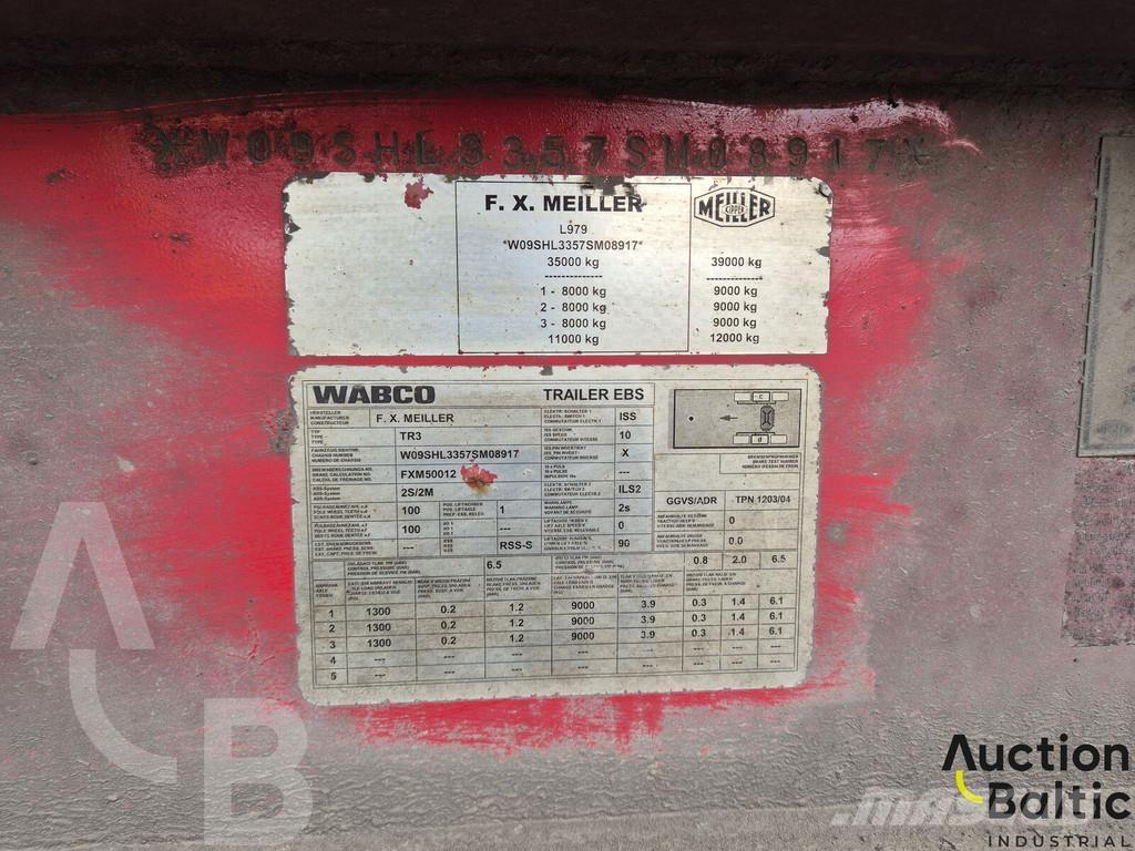 Meiller MHPS 41/3 Naczepy firanki