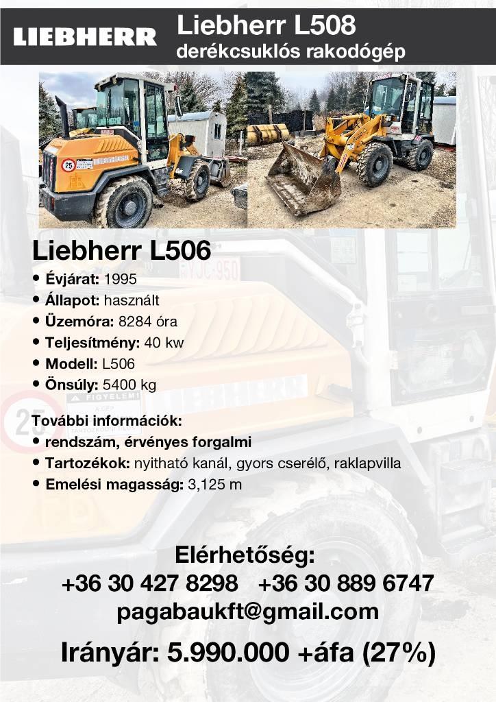 Liebherr L506 Ładowarki kołowe