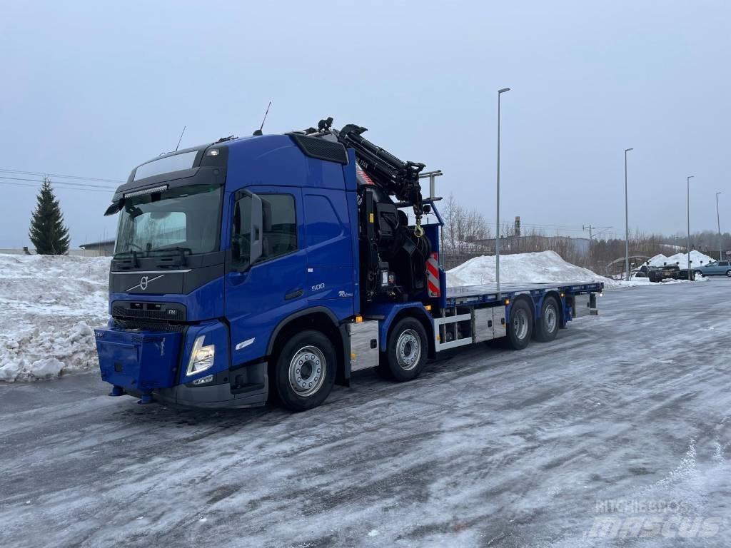 Volvo FM 500 Żurawie samochodowe