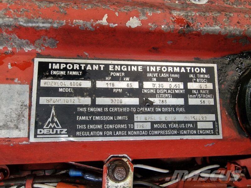 Deutz BF6M1012E Silniki