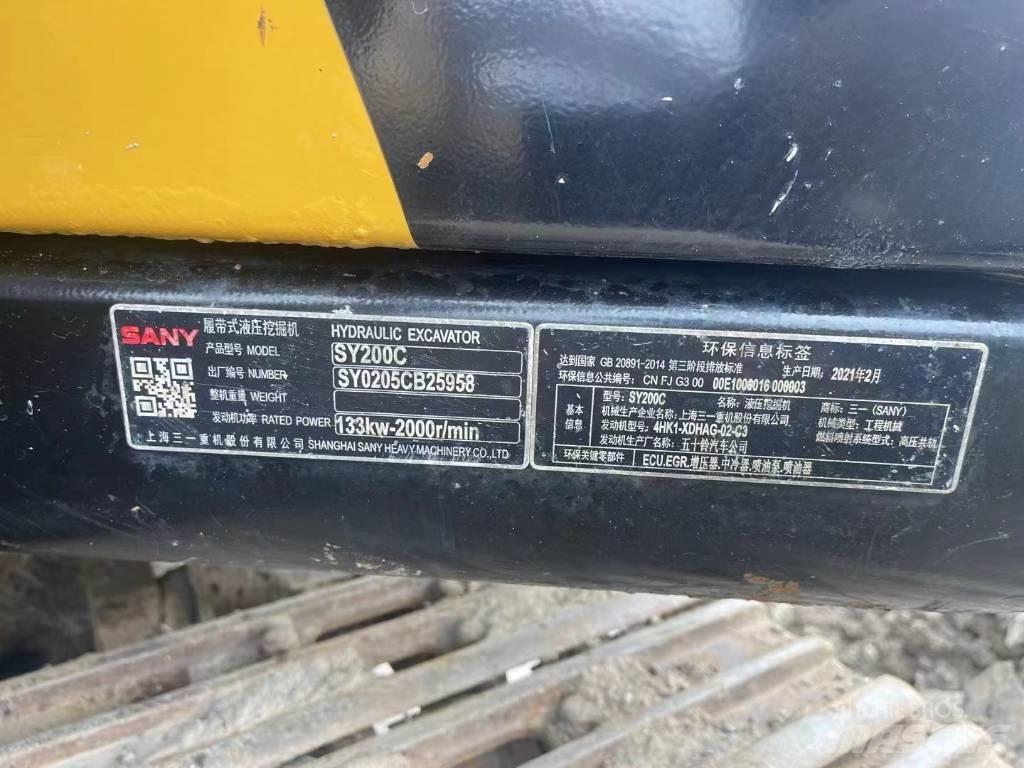Sany SY 200 C Plus Koparki gąsienicowe