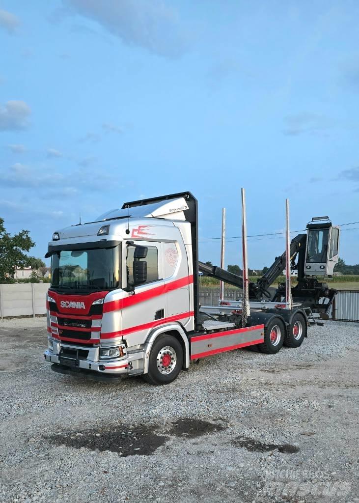 Scania R 540 Żurawie samochodowe