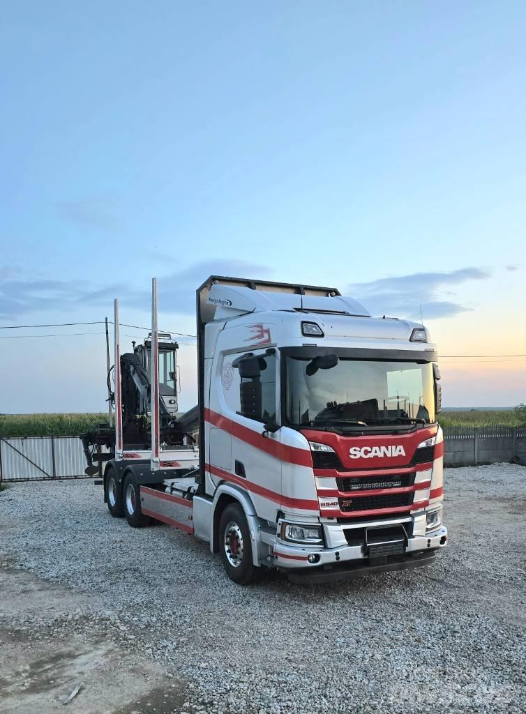 Scania R 540 Żurawie samochodowe