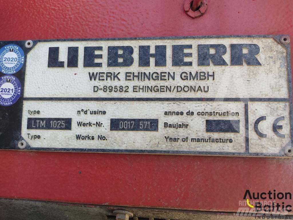 Liebherr LTM 1025 Żurawie szosowo-terenowe