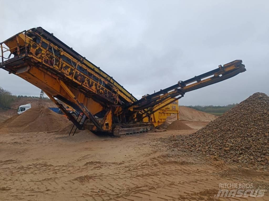 Fintec 570 Przesiewacze mobilne