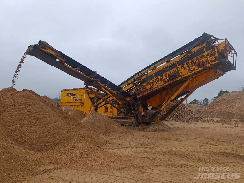 Fintec 570 Przesiewacze mobilne