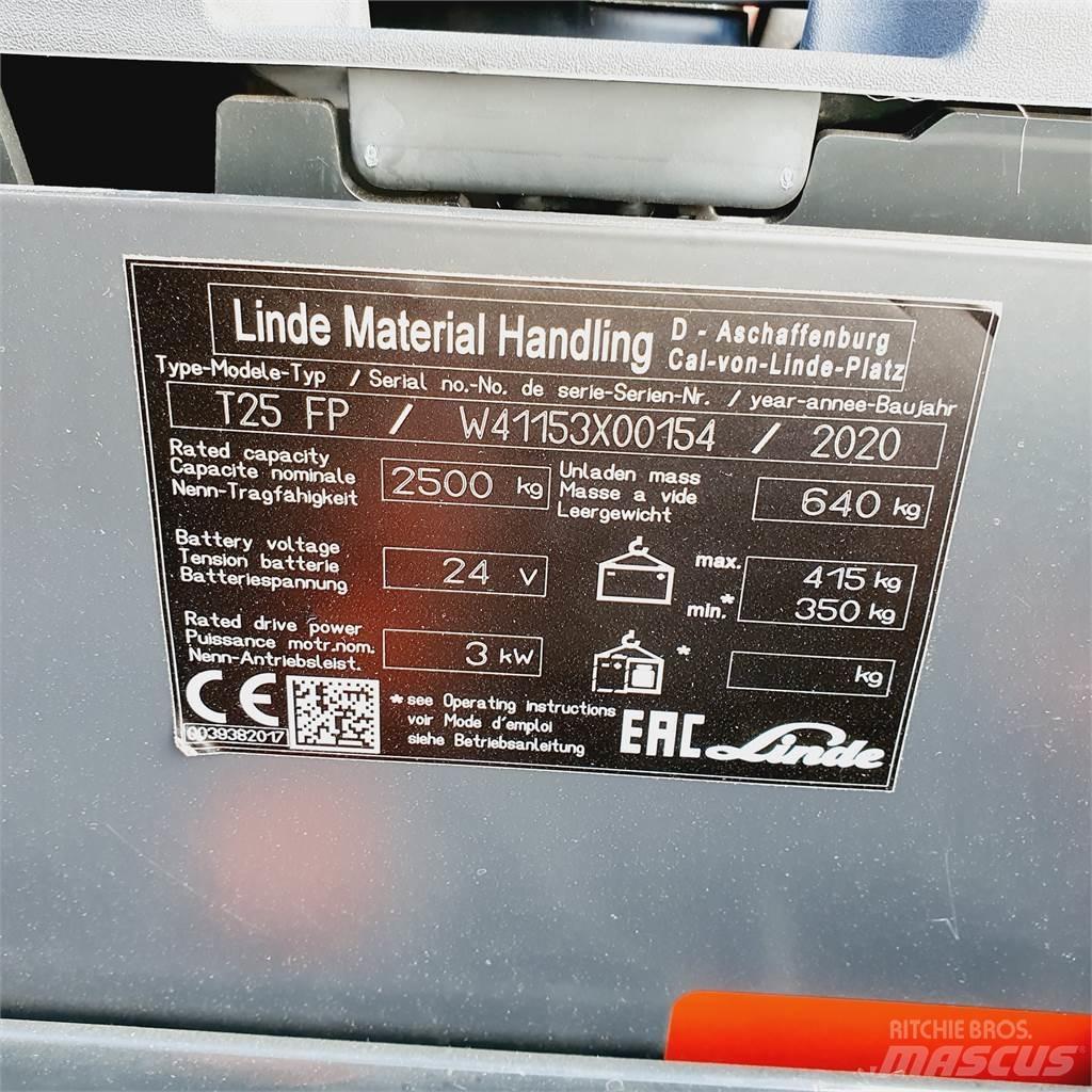Linde T25FP Wózki widłowe unoszące