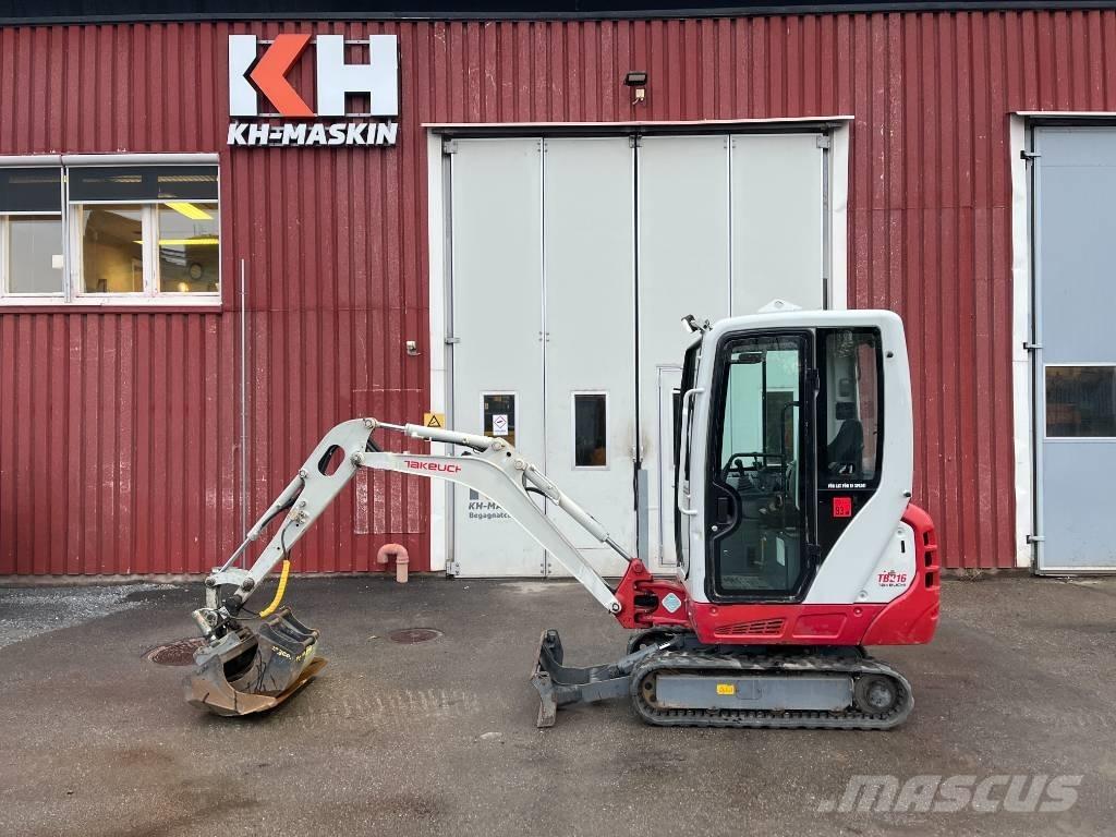 Takeuchi TB 216 Minikoparki