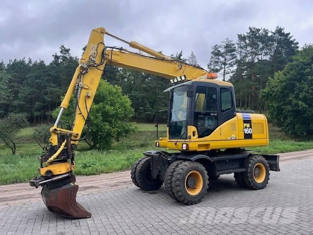 Komatsu PW 160 ES-7K Koparki kołowe