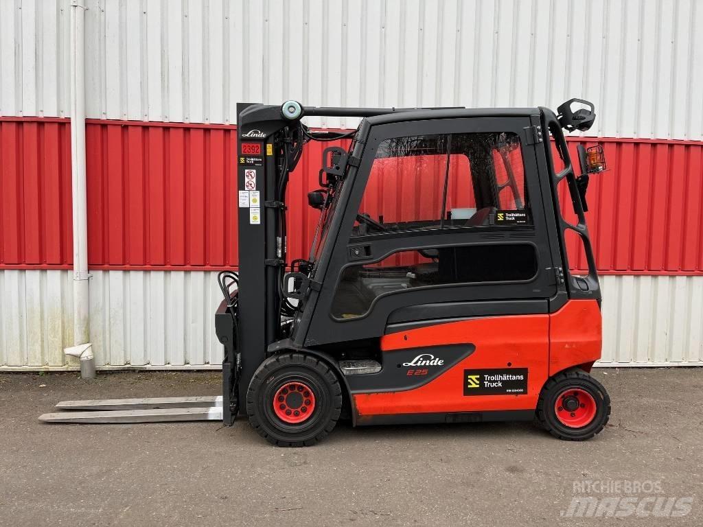 Linde E 25 Wózki elektryczne