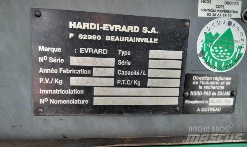 Evrard Alpha 2500 Opryskiwacze samojezdne