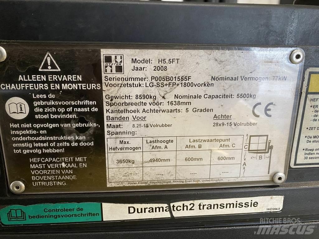 Hyster H5.5FT Wózki LPG