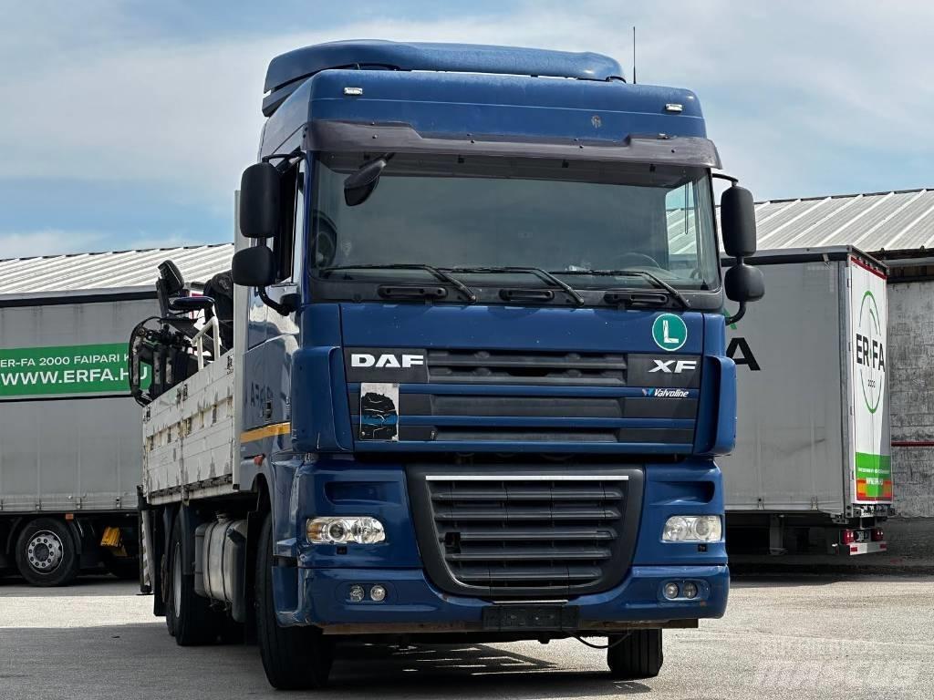 DAF XF 105.460 Żurawie samochodowe