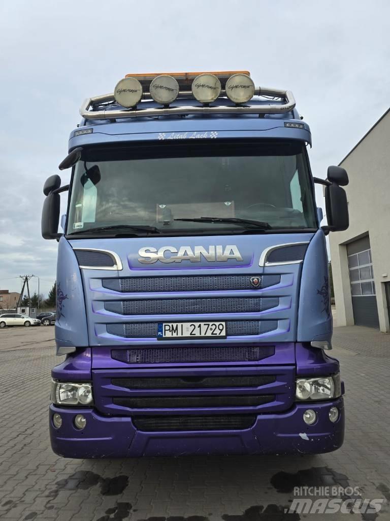 Scania R 580 Samochody do przewozu drewna