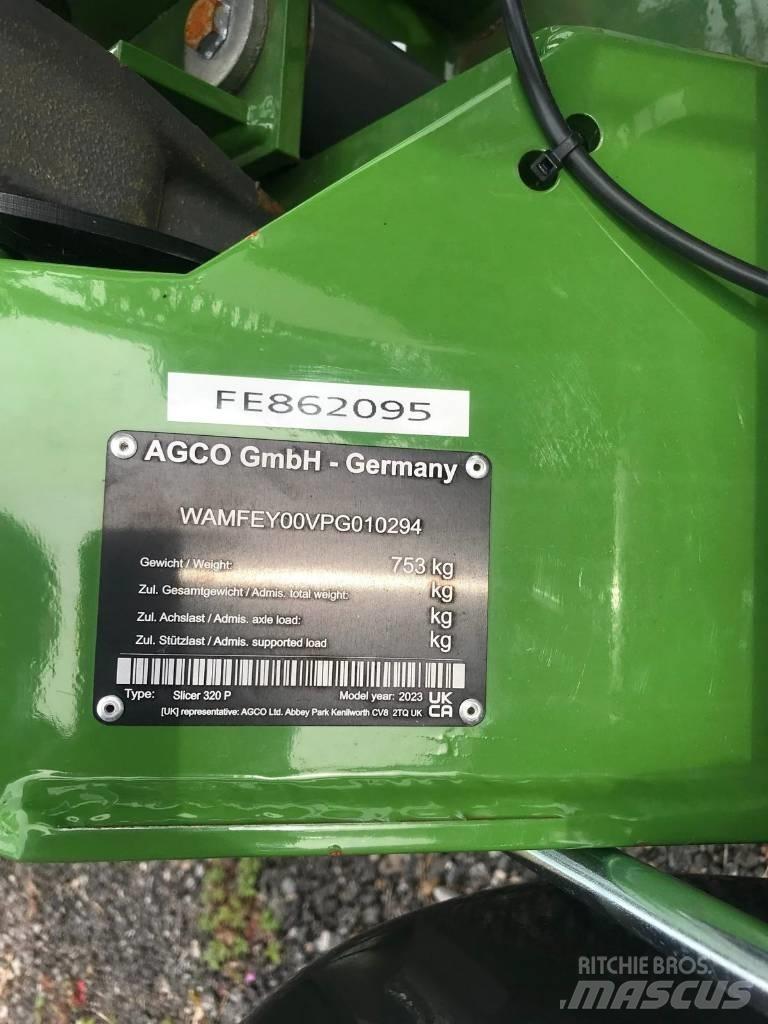 Fendt Slicer 320 P Kosiarki