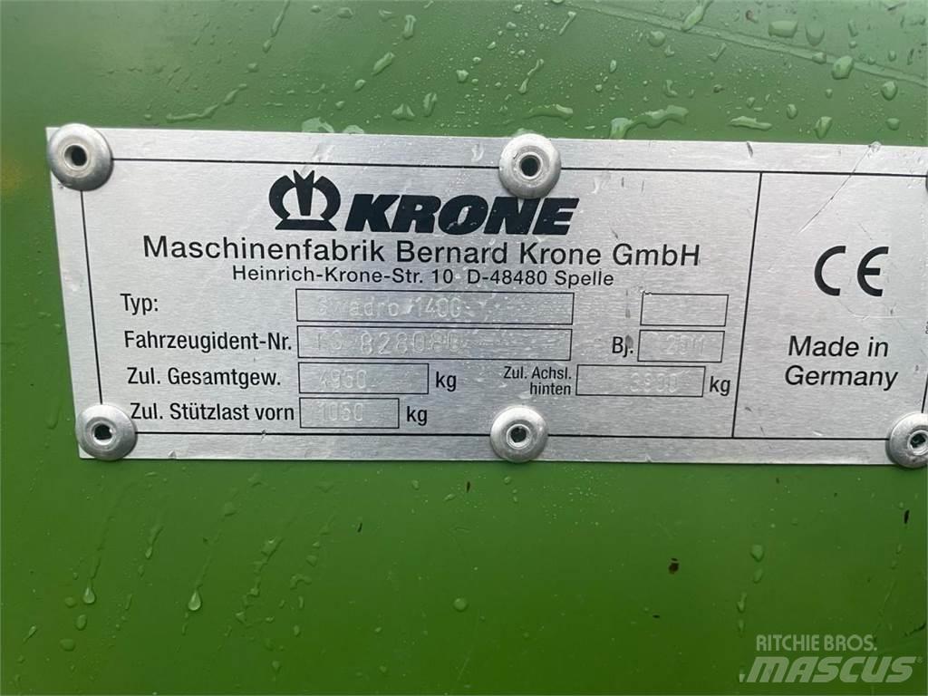 Krone Swadro 1400 Ciągnikowe żniwiarki pokosowe