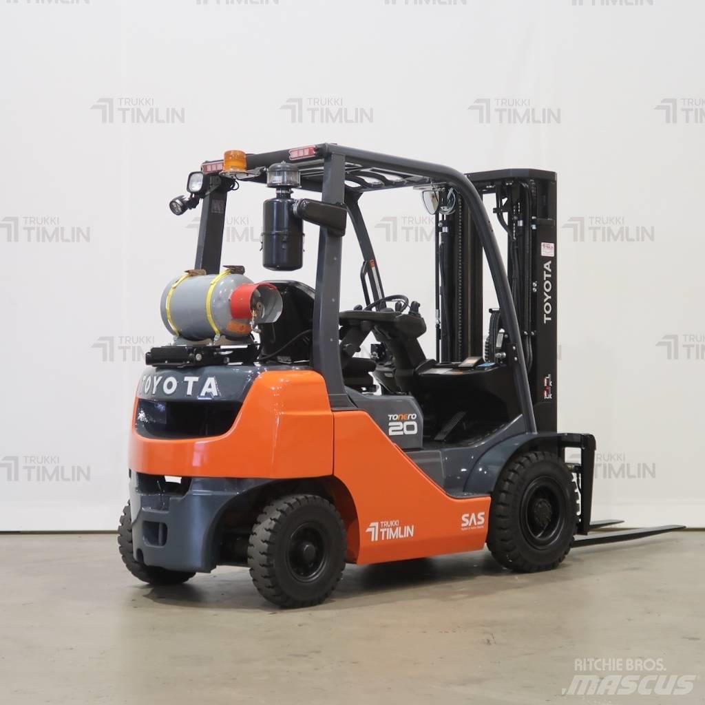 Toyota 02-8FGF20 Wózki LPG