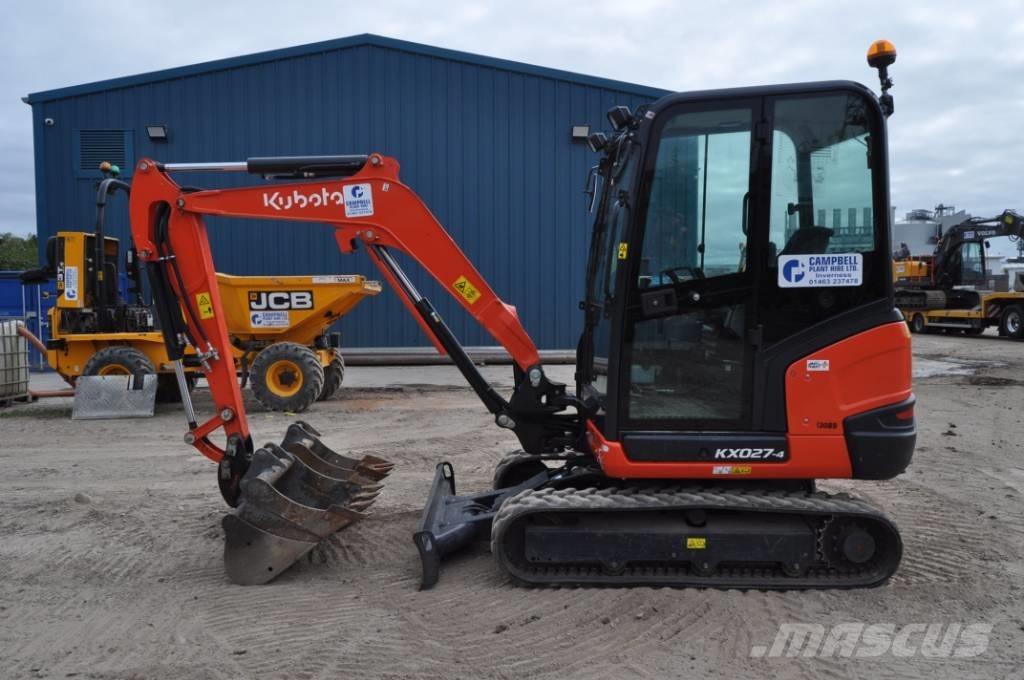 Kubota KX 027-4 Minikoparki