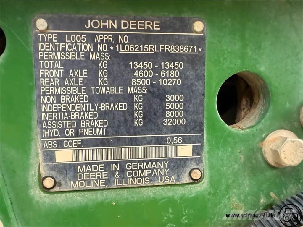 John Deere 6215R Ciągniki rolnicze
