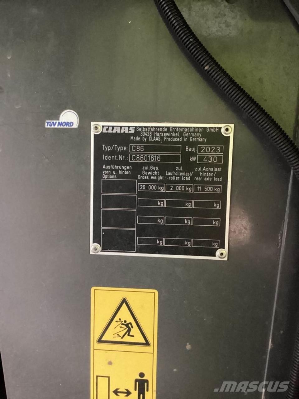 Claas 8700 TT Maszyny rolnicze - Inne