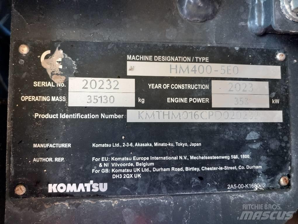 Komatsu HM400-5E0 Wozidła przegubowe