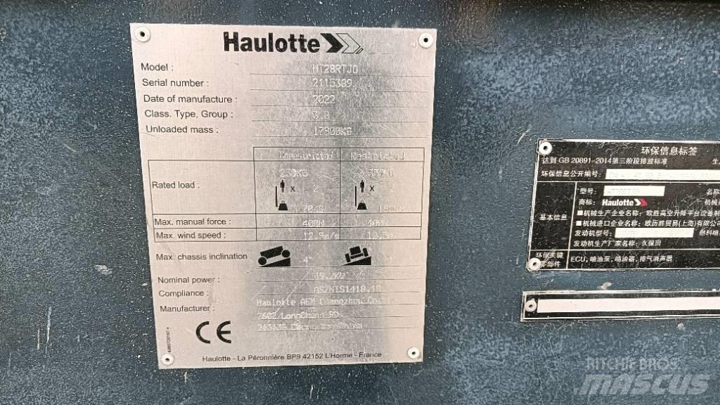 Haulotte HT28RTJO Podnośniki teleskopowe