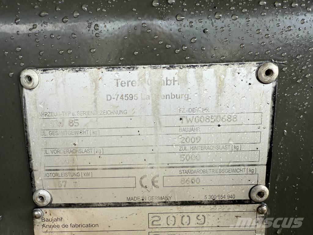 Terex TW 85 Koparki kołowe