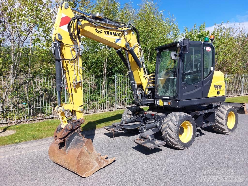 Yanmar B95W Koparki kołowe