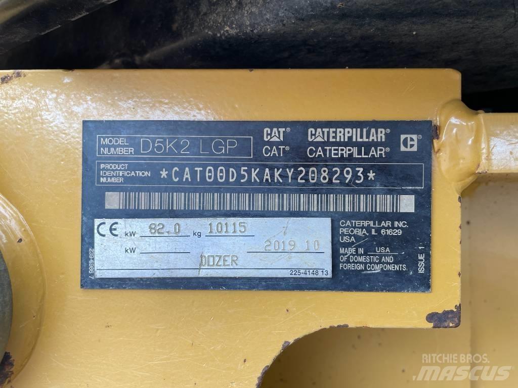CAT D5 K 2 LGP Spycharki gąsienicowe