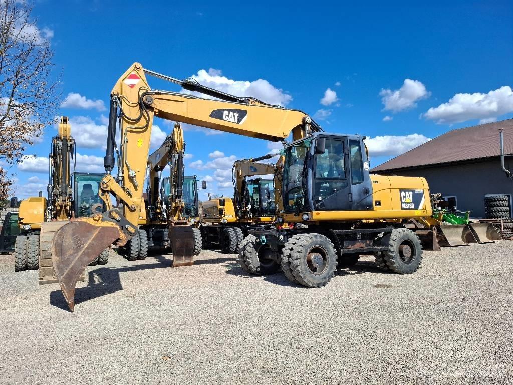 CAT 318 Koparki kołowe