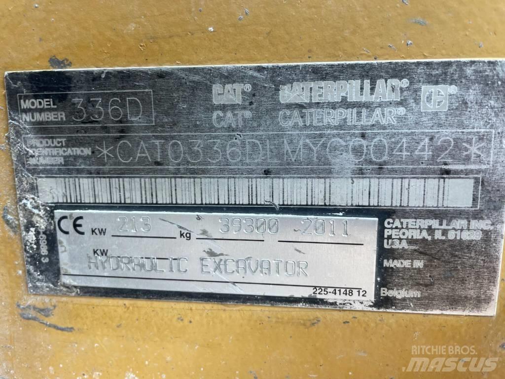 CAT 336 D LN Koparki gąsienicowe